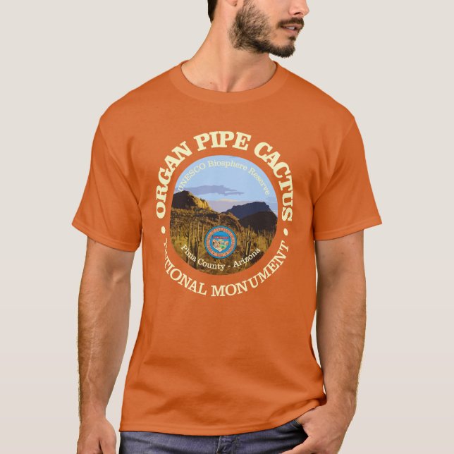 T-shirt Cactus de tuyau d'orgue (NM) (Devant)