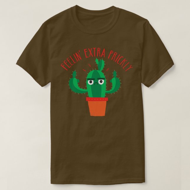 T-shirt Cactus Extra Prickly (Design devant)