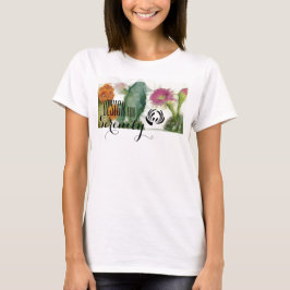 T-shirt Cactus Géométrique Blossom Femmes Muscle Tank