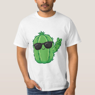 T-shirt cactus heureux