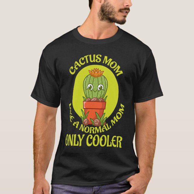 T-shirt Cactus Mom I Succulent I Cactus (Devant)