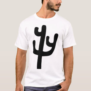 T-shirt Cactus - Noir