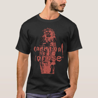 T-shirt cadavre cannibale, tueur, abattu à la naissance, t