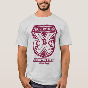 T-shirt Caddyshack   Bushwood Country Club Crest