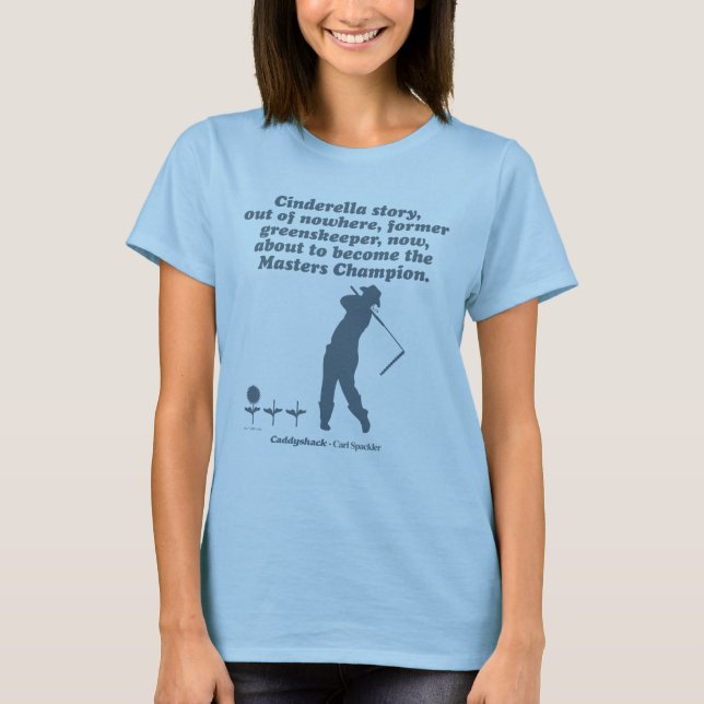 T-shirt Caddyshack | Histoire des parapluies (Devant)