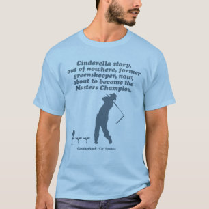 T-shirt Caddyshack   Histoire des parapluies