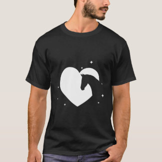 T-shirt Cadeau À Cheval Pour Femmes Filles Qui Aiment Les
