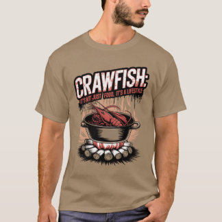 T-shirt Cadeau à l'aube à langouste - Art à l'autruche hum