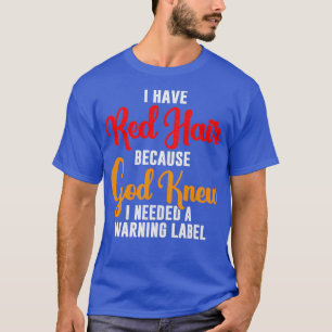 T-shirt Cadeau à tête rouge 2