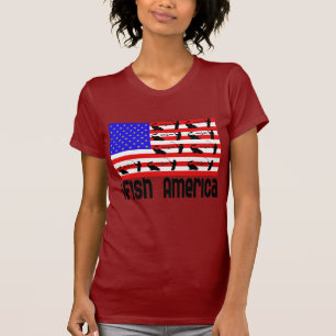 T-shirt Cadeau Amérique iFish de pêche