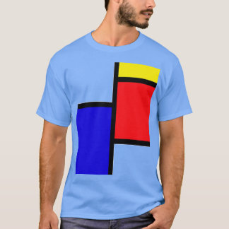 T-shirt Cadeau ami vintage Mondrian