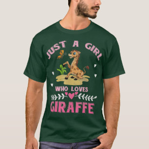T-shirt Cadeau Amoureux des animaux Safari Mignon Juste Un