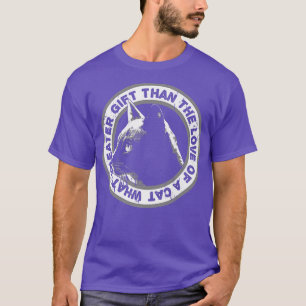 T-shirt Cadeau Amoureux des chats pour enfants garçons fil