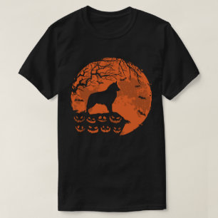 T-shirt Cadeau Amoureux des chiens Belge Tervuren Et Lune 