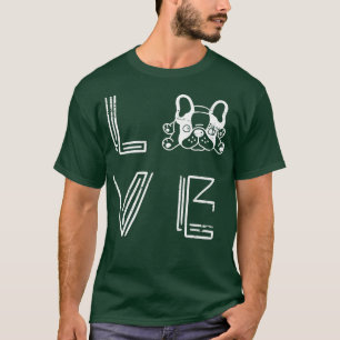 T-shirt Cadeau Amoureux des chiens Cute Frenchie