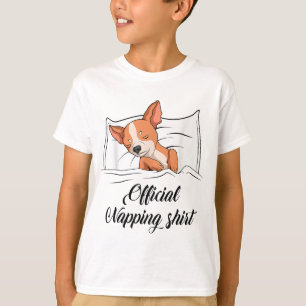T-shirt Cadeau Amoureux des chiens du pyjama Sleeping Chih