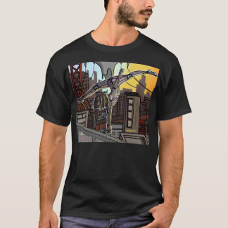 T-shirt Cadeau Anniversaire Alita Battle Angel Cadeaux Pou