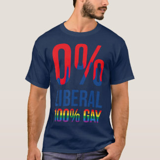 T-shirt Cadeau anti-libéral LGB Gay Cool Pro Républicains
