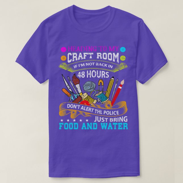 T-shirt Cadeau artisanal Scrapbooking (Design devant)