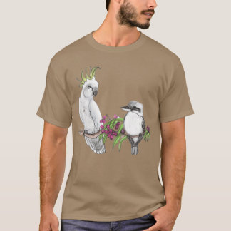 T-shirt Cadeau aux oiseaux de famille