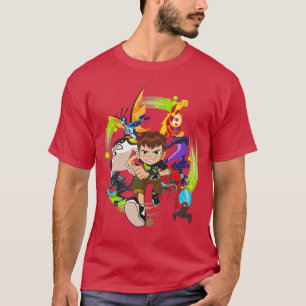 T-shirt Cadeau Ben 10 Hero Charge