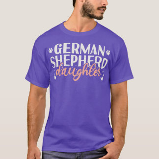 T-shirt Cadeau berger allemand fille