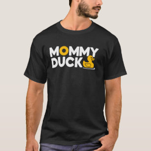 T-shirt Cadeau Canard Maman Caneton en Caoutchouc Maman Mè