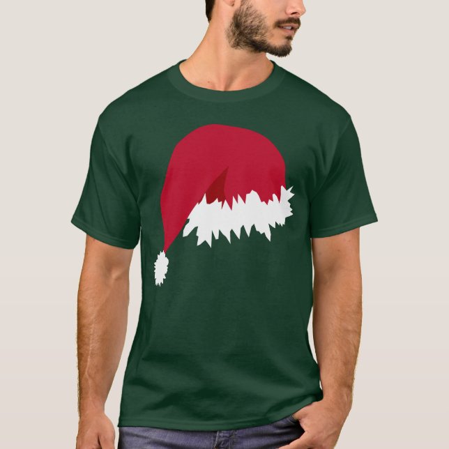 T-shirt cadeau Casquette de Noël (Devant)