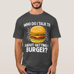 T-shirt Cadeau Cheeseburger pour les amateurs de burger