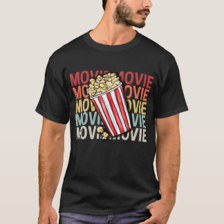 T-shirt Cadeau Cinéma Télévision Soirée Cinéma drôle