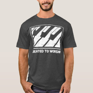 T-shirt Cadeau clavier de piano créé pour le culte
