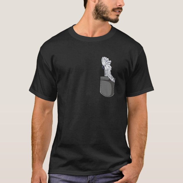 T-shirt Cadeau Cockatoo Pour Les Amateurs D'Oiseaux - Pock (Devant)