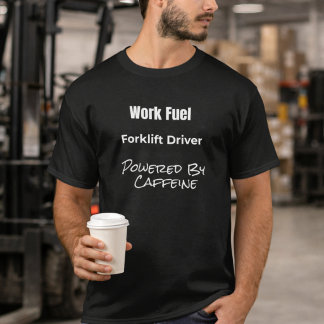 T-Shirt Cadeau Conducteur de Chariot Élévateur Pro