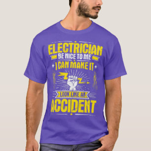 T-shirt Cadeau d'accident d'électricien Sparky Electric