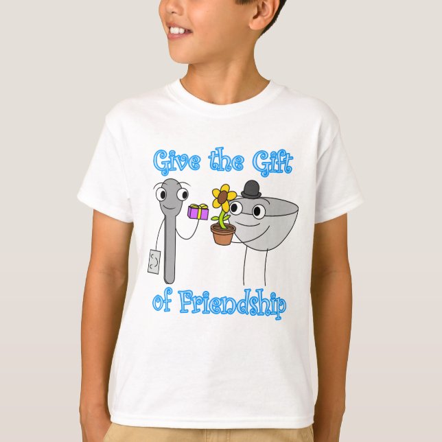 T-shirt Cadeau d'amitié pour les enfants Chemise (Devant)