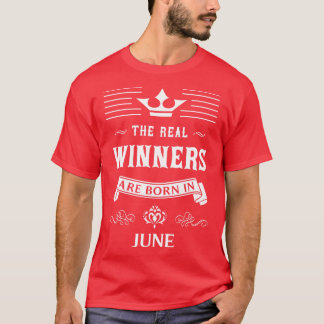 T-shirt cadeau d'anniversaire de juin