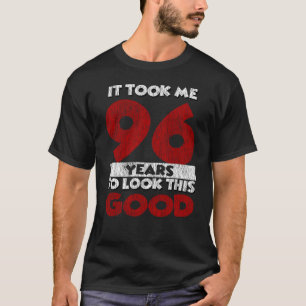 T-shirt Cadeau d'anniversaire drôle de 96 ans