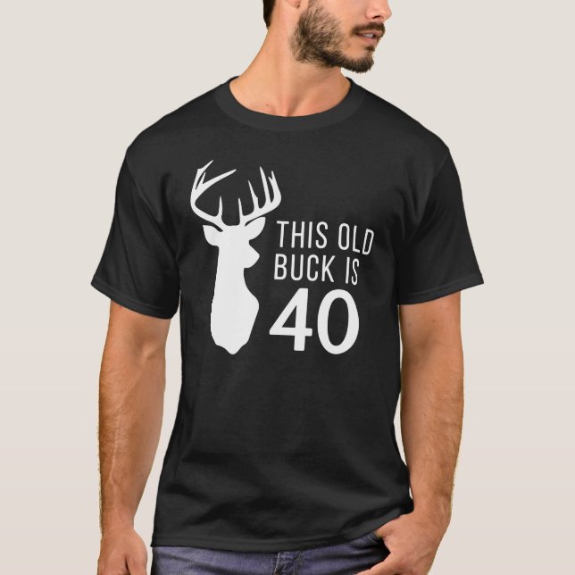 T-shirt Cadeau d'anniversaire du chasseur Ce vieux canard  (Devant)