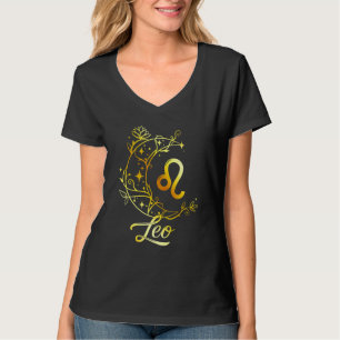 T-shirt Cadeau d'anniversaire du signe du zodiaque Lion po