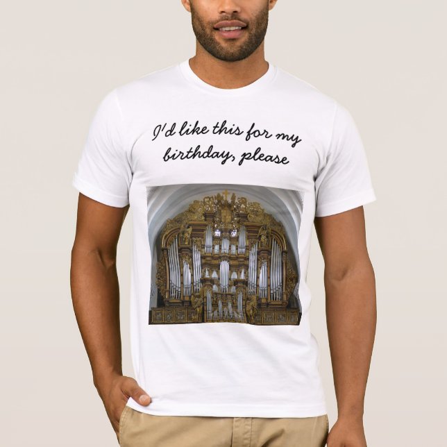 T-shirt Cadeau d'anniversaire - organe de Fulda (Devant)