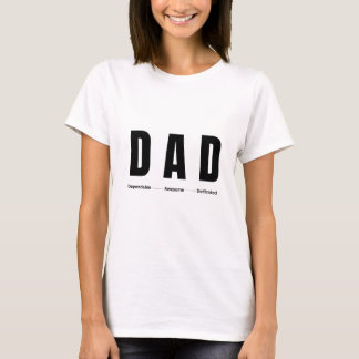 T-shirt Cadeau d'anniversaire Papa T Chemise, Chemise Fête