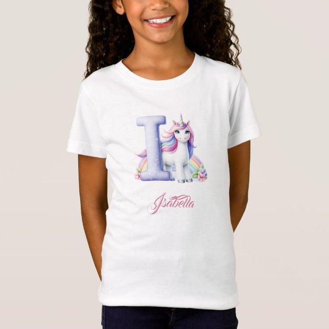 T-Shirt Cadeau d'anniversaire personnalisé pour fille avec (Devant)