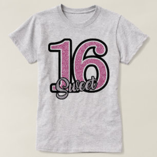 T-shirt Cadeau d'anniversaire Sweet 16