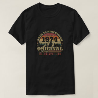 T-shirt Cadeau d'anniversaire vintage 1974