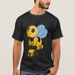T-shirt Cadeau d'apiculteur d'abeille mignonne