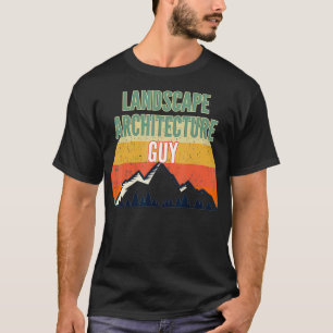 T-shirt Cadeau d'architecture paysagère pour hommes, Arc p