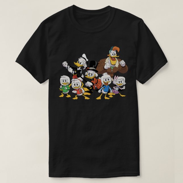 T-shirt cadeau d'art de ducktales extraordinaires (Design devant)