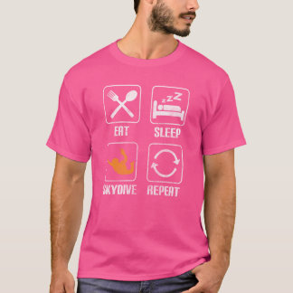 T-shirt Cadeau d'avion de sport de parachutisme ami