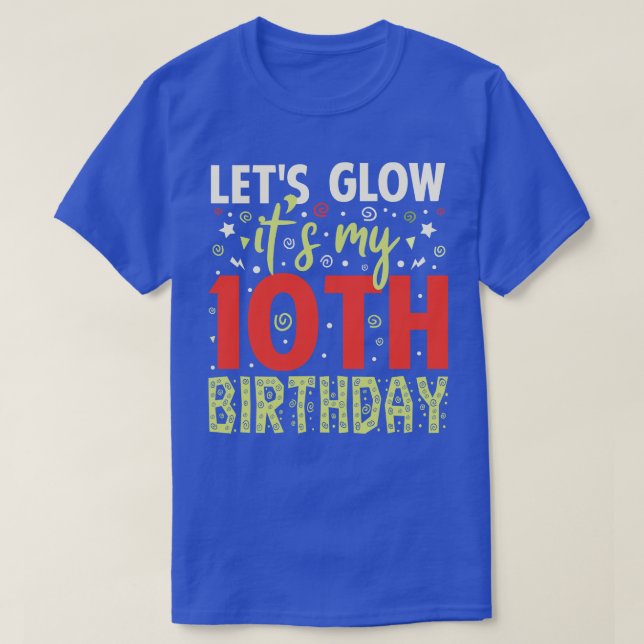 T-shirt Cadeau de 10 ans (Design devant)