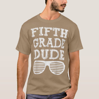 T-shirt Cadeau De 5E AnnéeRetour À L'École Cadeau